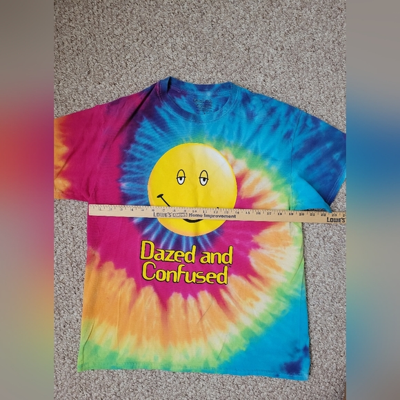 Vintage 1990s Dazed and confused movie tie die graphic Tshirt unisex - Picture 3 of 7